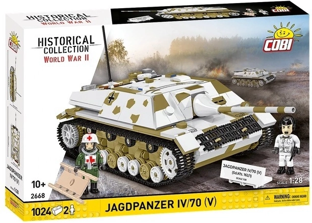 COBI Historical Collection WWII Jagdpanzer IV/70 (V) (Sd.Kfz. 162/1) Bausatz 1024 Teile