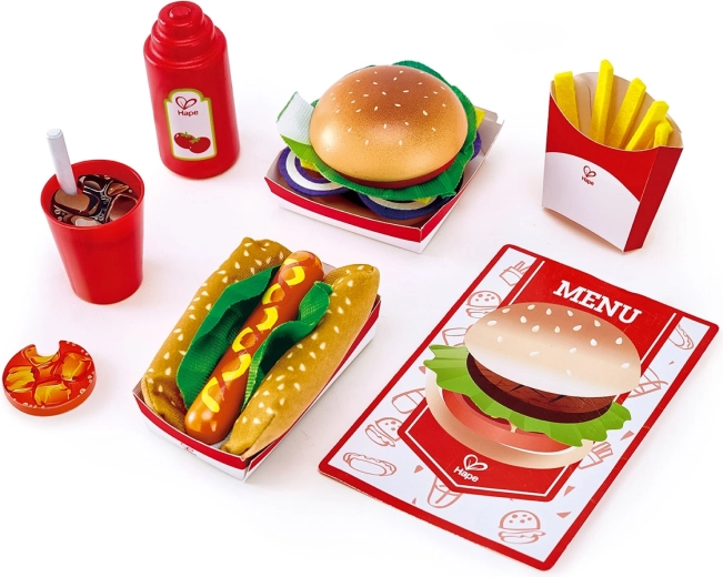 Fast-Food-Set für Kinder