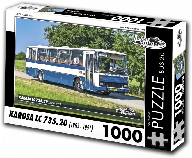 Puzzle Retro-Autos Karosa LC 735.20 (1983–1997) – 1000 Teile