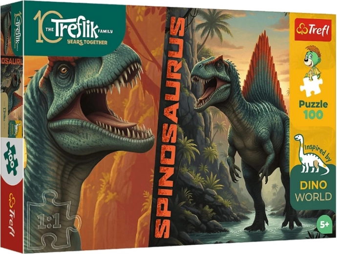 Puzzle InspiredByDinoWorld Spinosaurus 100 Teile