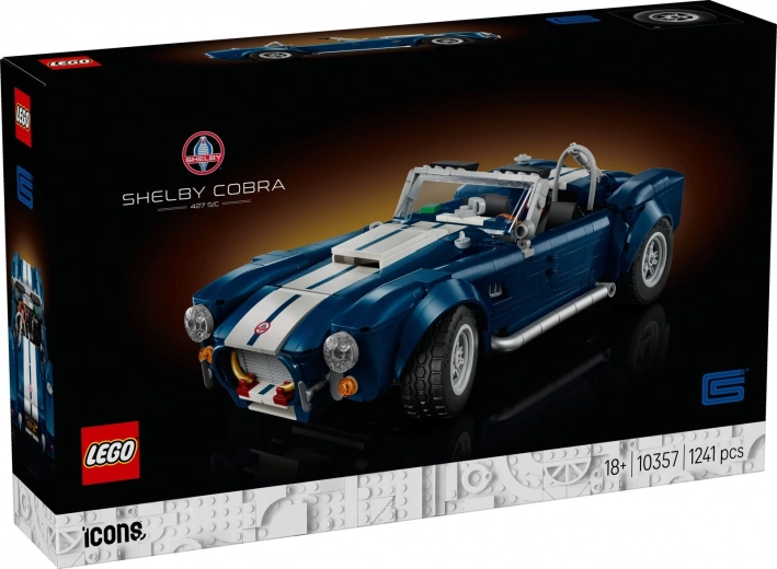 LEGO Icons Shelby Cobra 427 S/C Bauset für Erwachsene