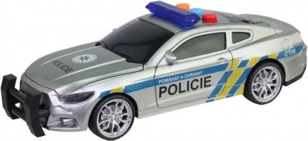 Polizeiauto mit Schwungrad, Licht und Sound