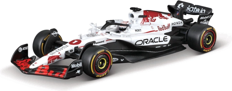 Bburago Modell F1 Oracle Red Bull Racing RB21 2025 Max Verstappen 1:18 mit Helm