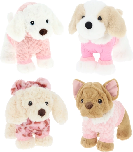 Keel toys Plüschhündchen im Outfit 18 cm (4 Varianten)