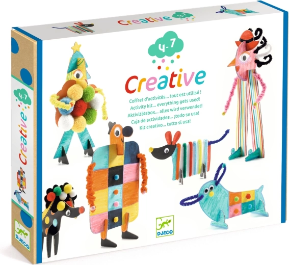 Djeco Kreativset Freunde und Hündchen
