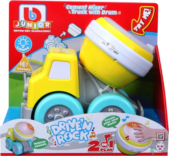 BB Junior Betonmischer mit Trommel 2-in-1