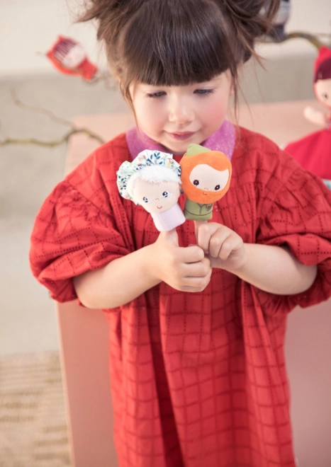 Puppenset mit Fingerpuppen Rotkäppchen von Lilliputiens