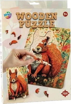 CCG Holzpuzzle Eichhörnchen – 128 Teile