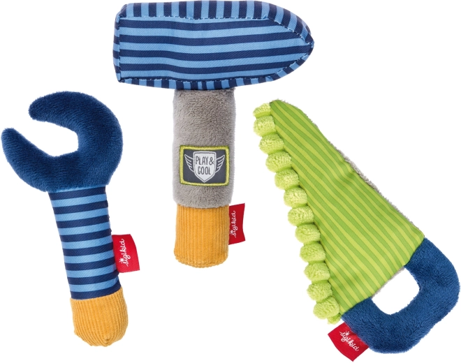 Sigikid Plüsch-Werkzeug für Babys – Set (3-tlg.)