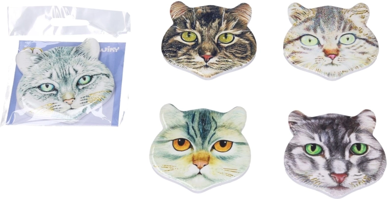Magnet Katze 7,5 × 7,5 cm