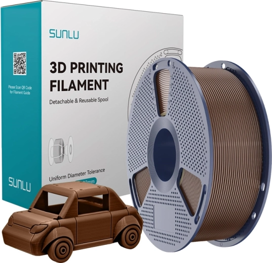 Sunlu PETG-Filament kaffeebraun