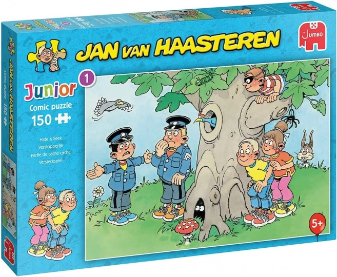 Puzzle JUMBO Jan van Haasteren Junior: Versteckspiel 150 Teile