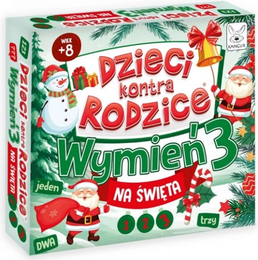 Kinder gegen Eltern: Nenne 3! Zu Weihnachten
