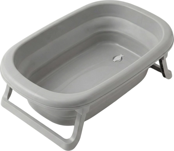 Faltbare Babybadewanne TEGA BABY, grau