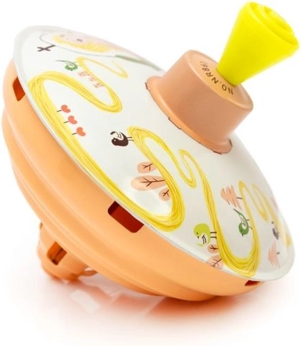 Märchenhaftes Brummkreisel-Spielzeug, orange, 13 cm – 1 Stück