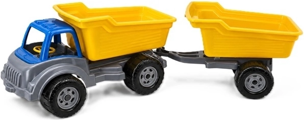 Kinderfahrzeug mit Anhänger