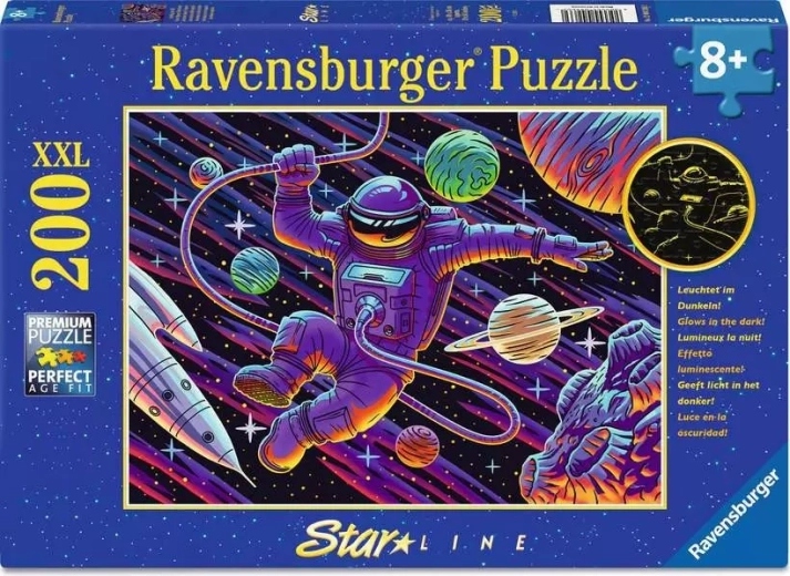 Ravensburger leuchtendes Puzzle Ausflug ins Weltall XXL 200 Teile