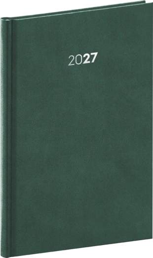 Notique Wochenkalender Balakon 2027 grün 15 × 21 cm