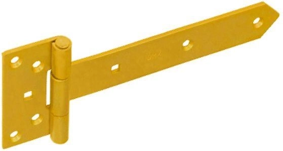 Torsionsband für Gartentor, verzinkt gelb 150 × 45 × 90 × 34 × 3 mm