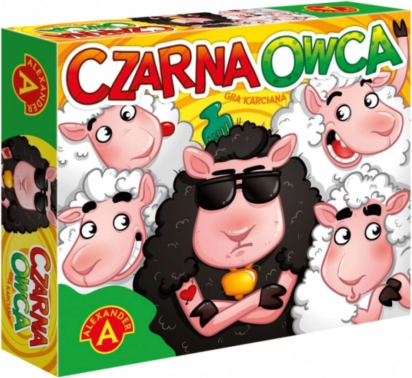 Czarna Owca Reaktionsschnelles Kartenspiel mit Glocke