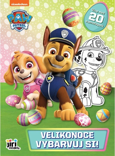 Mal dir aus! Paw Patrol – Oster-Malbuch mit Stickern