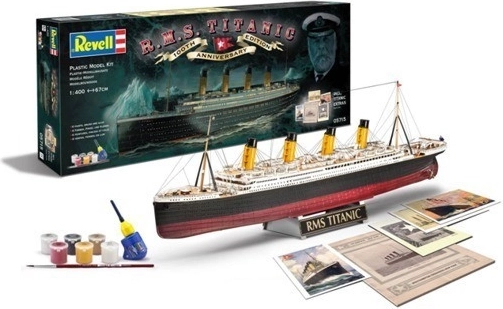 Plastikmodell R.M.S. Titanic 100. Jahrestag