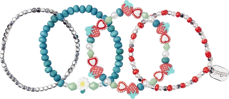 Souza! Kinderarmbänder Kensi mit Obst (4 Stk.)