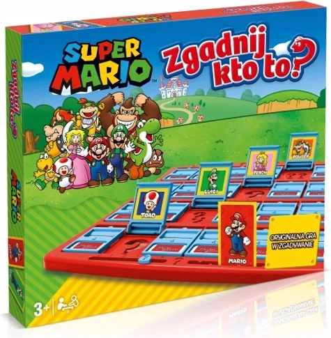 Wer ist es? SUPER MARIO – Familienbrettspiel