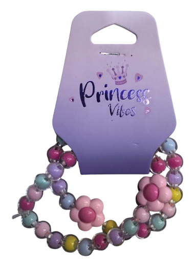 PINK Set aus Perlenarmbändern mit Herzchen (2 Stk.)