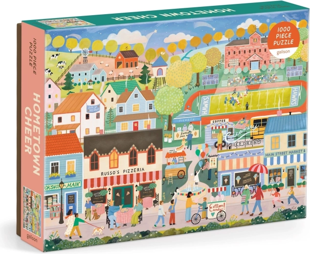 GALISON Puzzle Unterstützung der Heimatstadt, 1000 Teile