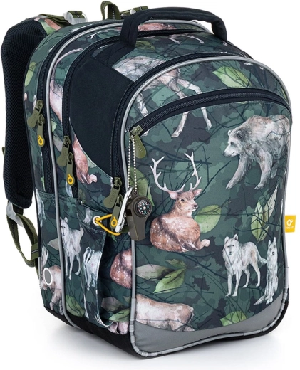 Schulrucksack Topgal COCO mit Waldtieren
