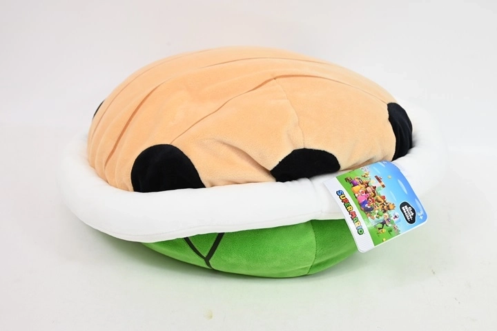 Tomy Mocchi-Mocchi Plüschkissen Grüne Panzer (Super Mario)