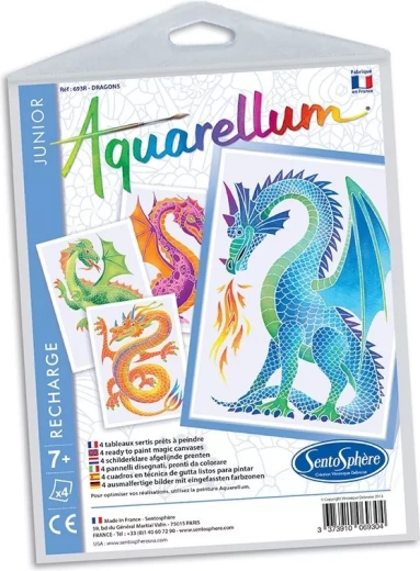 Sentosphere Bilderset Aquarell Junior Drachen