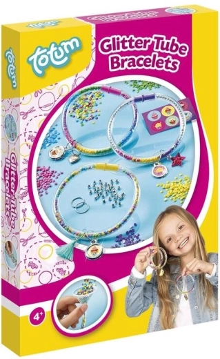 Totum Set zur Herstellung glitzernder Armbänder