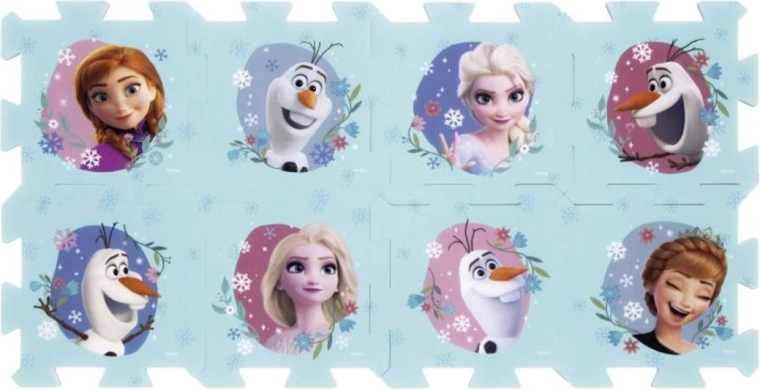Schaumstoff-Bodenpuzzle Frozen (Die Eiskönigin) 118,5 × 61,5 cm