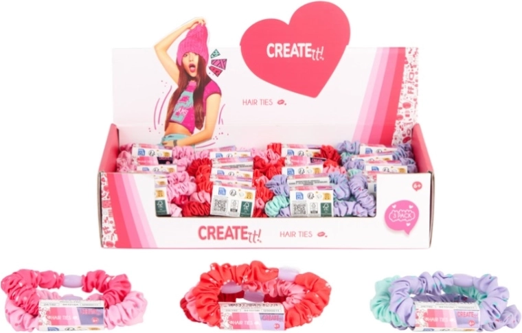 Create It! Stoff-Haargummi (Scrunchie)