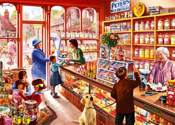 Puzzle Konditorei 500 Teile BLUEBIRD