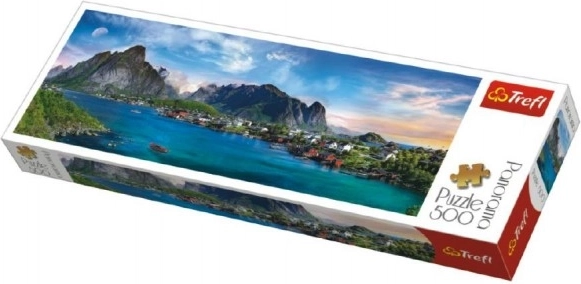 Puzzle 500 Teile Panorama – Lofoten, Norwegen