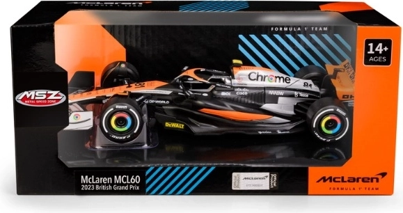 McLaren MCL60 British GP Fahrzeugmodell im Maßstab 1:24