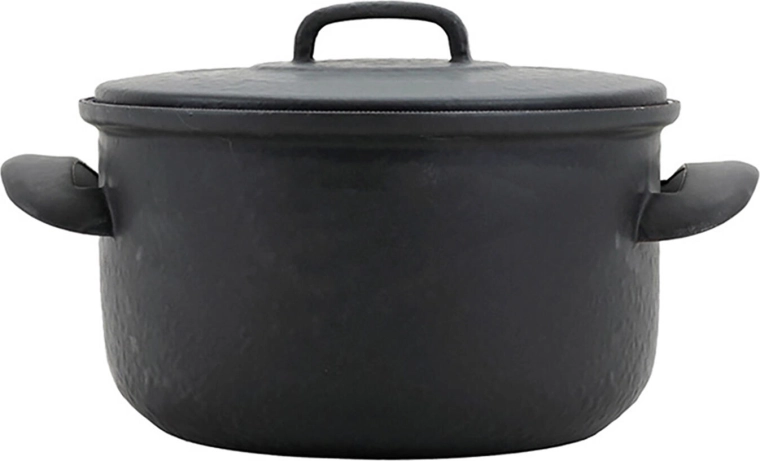 Emailtopf mit Deckel 20 cm, 3 l BSE