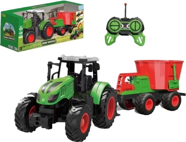 R/C Traktor mit Anhänger 1:24