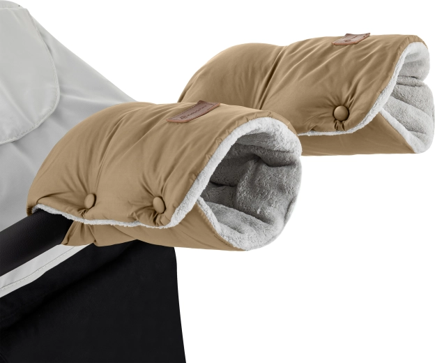 Petite&Mars Kinderwagen-Handmuff Jasie Sweet Toffee (2 Stück)