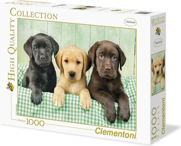 Puzzle 1000 Teile Drei Labradore