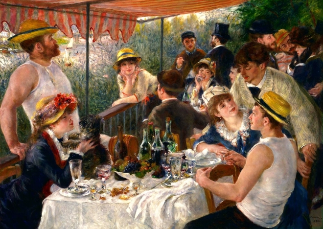 Puzzle Auguste Renoir: Das Frühstück der Ruderer 1000 Teile