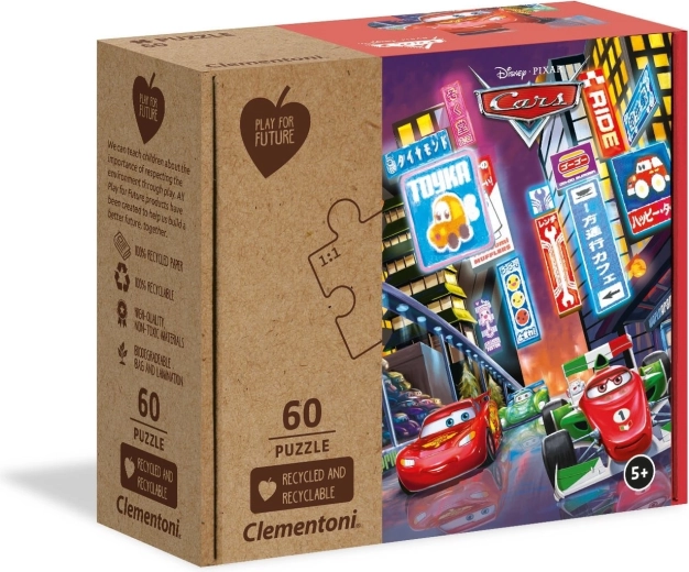 Clementoni Play for Future Puzzle Autos 60 Teile
