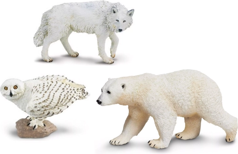 Safari Ltd. Tiere des Nordens (Set mit 3 Figuren)