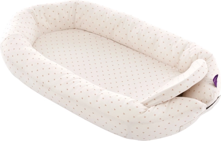 Träumeland Babynest Comfort Twister Beige