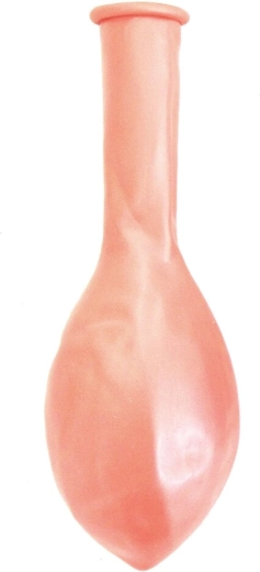 Latexballon Roségold mit Perlglanz-Effekt 30 cm