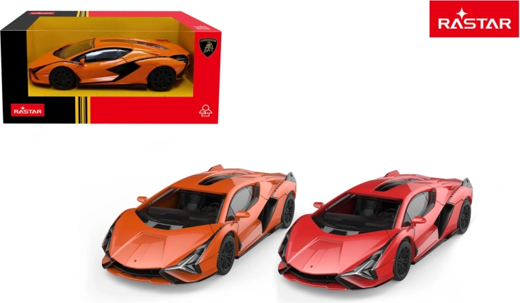 Metallauto Lamborghini Sián 1:43 Rastar rot - 1 Stück