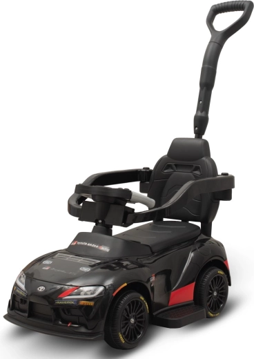 Kinder-Rutschfahrzeug mit Führungsstange Toyota Baby Mix schwarz